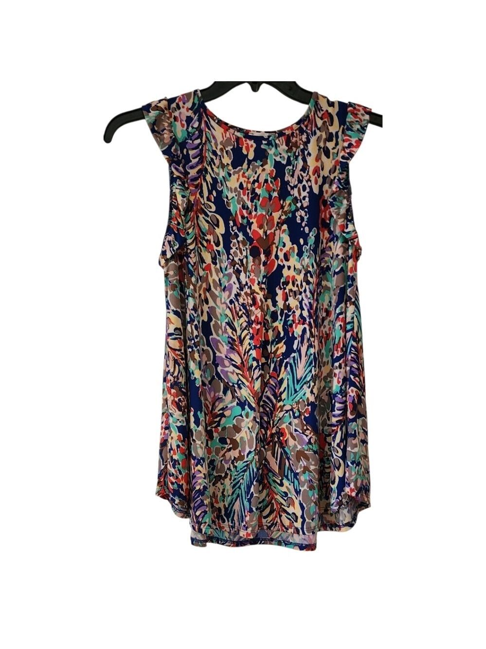 Beeson River Multicolored Blouse Small